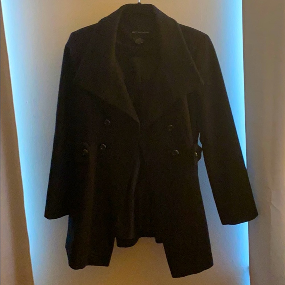 Black Pea Coat